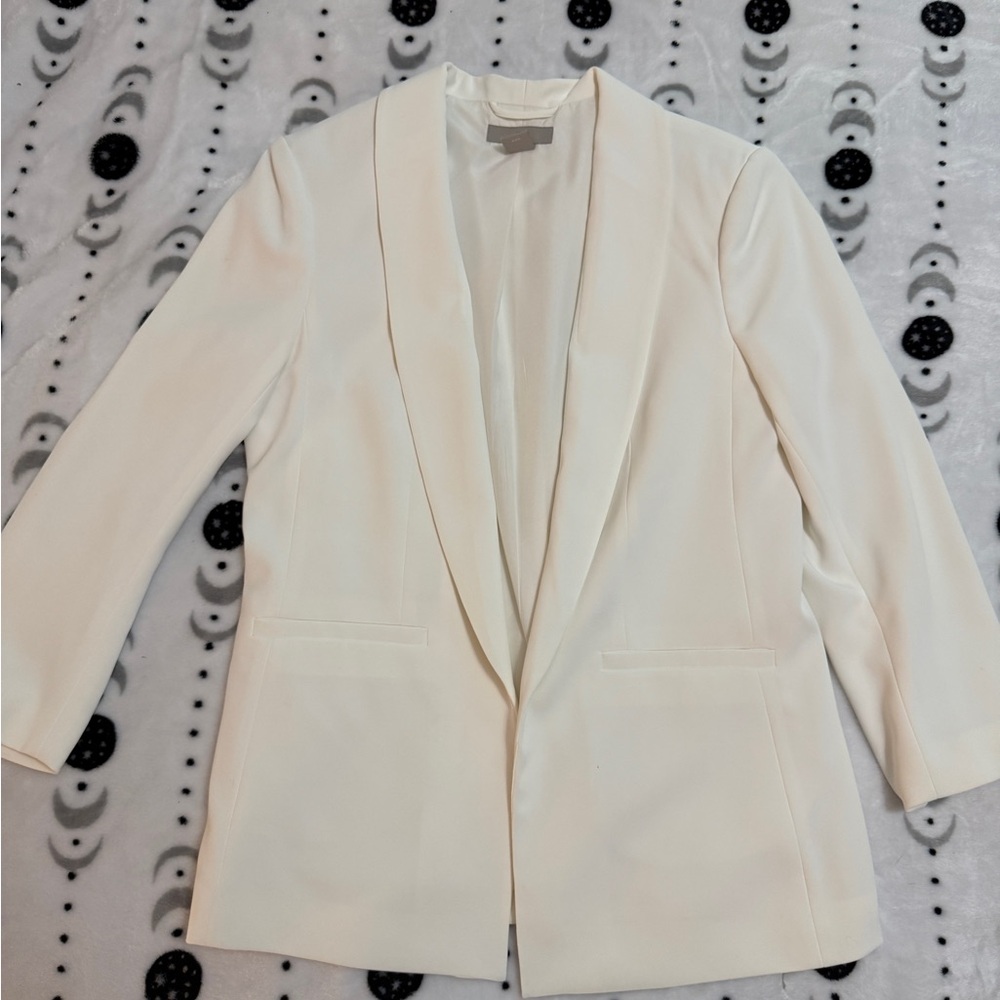 H&M Classic Cream Women's Blazer